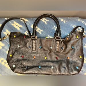 Tehra & B Crossbody Satchel
Shoulder Bag Hand Tied Leather
Knot Design